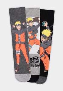 Naruto - Men's Socks (3Pack) - 43/46