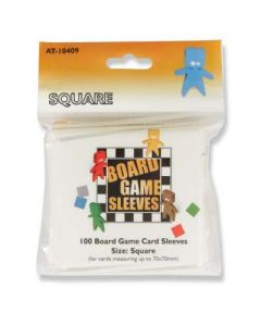 BGS Clear - Square - Board Game Sleeves