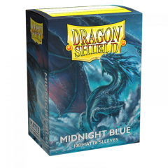 DS100 Matte - Midnight Blue - Card Sleeves