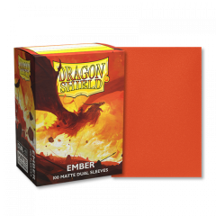 DS100 Dual Matte - Ember - Card Sleeves
