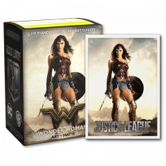 WB100 Matte Art - Justice League - Wonder Woman - Card Sleeves