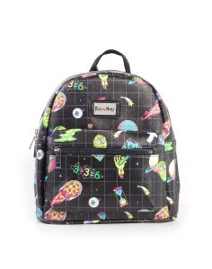 Rick and Morty - All Over Sublimation Printed Ladies Backpack