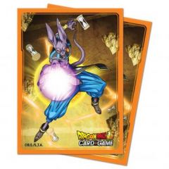 Dragon Ball Super Standard Size Deck Protector sleeves 65ct. Beerus