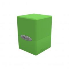 Satin Cube - Lime Green