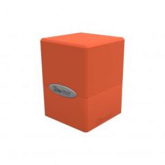 Satin Cube - Pumpkin Orange