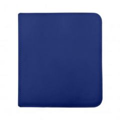 Vivid 12-Pocket Zippered PRO-Binder: Blue