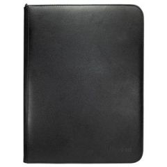 Vivid 9-Pocket Zippered PRO-Binder: Black
