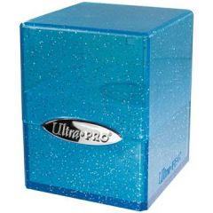 Satin Cube - Glitter Blue