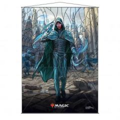 Stained Glass Planeswalkers Wall Scroll Jace for Magic
