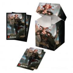 Commander Legends Jeska, Thrice Reborn 100+ Deck Box and 100ct sleeves for Magic: The Gathering