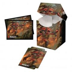 Commander Legends Rograkh, Son of Rohgahh 100+ Deck Box and 100ct sleeves for Magic: The Gathering
