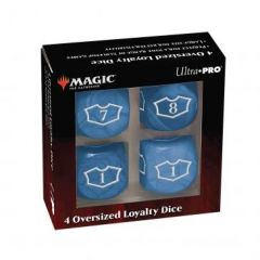 Deluxe 22MM Island Loyalty Dice Set with 7-12 for Magic: The Gathering