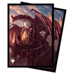 Velomachus Lorehold, Strixhaven 100ct Sleeves V4 for Magic: The Gathering