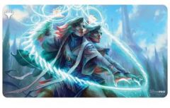Adrix and Nev, Twincasters, Strixhaven Playmat featuring Quandrix for Magic: The Gathering