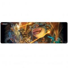 Adventures in the Forgotten Realms 8ft Table Playmat featuring The Party Fighting Xanathar Art for Magic: The Gathering