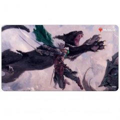 Adventures in the Forgotten Realms Playmat V5 featuring Drizzt Do'Urden for Magic: The Gathering