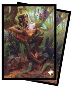 Adventures in the Forgotten Realms 100ct Sleeves V5 featuring Ellywick Tumblestrum for Magic: The Gathering