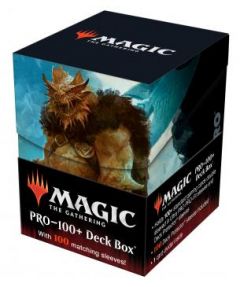 Commander Adventures in the Forgotten Realms PRO 100+ Deck Box and 100ct sleeves V1 Vrondiss, Rage of Ancients for Magic: The Ga