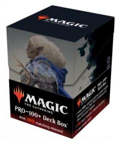 Commander Adventures in the Forgotten Realms PRO 100+ Deck Box and 100ct sleeves V4 featuring Galea, Kindler of Hope for Magic: