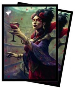 Innistrad Crimson Vow 100ct Sleeves V5 featuring Henrika, Infernal Seer for Magic: The Gathering