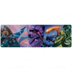 Kamigawa Neon Dynasty 8ft Table Playmat featuring Dragon Cycle for Magic: The Gathering