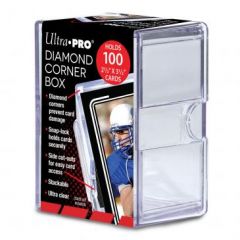Diamond Corners 100 Count Clear Card Storage Box