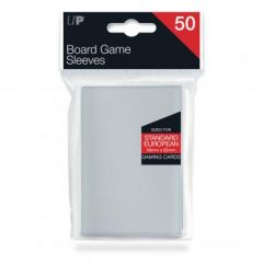 59mm X 92mm Standard European Board Game Sleeves 50ct