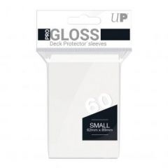 PRO-Gloss 60ct Small Deck Protector® sleeves: White