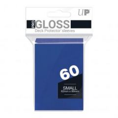 PRO-Gloss 60ct Small Deck Protector® sleeves: Blue