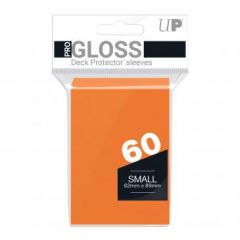PRO-Gloss 60ct Small Deck Protector® sleeves: Orange