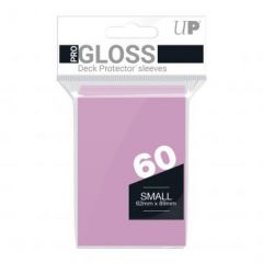 PRO-Gloss 60ct Small Deck Protector® sleeves: Pink