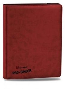 Premium 9-Pocket Red PRO-Binder