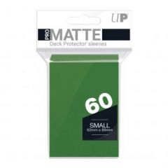 PRO-Matte 60ct Small Deck Protector® sleeves: Green