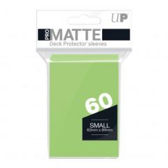 PRO-Matte 60ct Small Deck Protector® sleeves: Lime Green