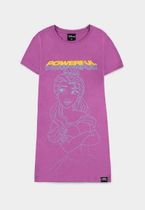 Disney Fearless Princess (Kids) - Belle Girls Short Sleeved T-shirt Dress - 146/152