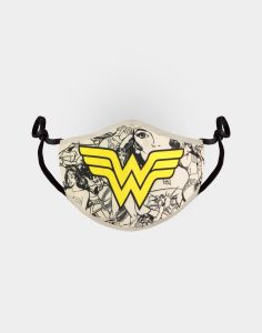 Warner - Wonder Woman Adjustable Shaped Face Mask (1 Pack)