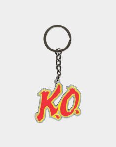 Street Fighter - KO Metal Keychain