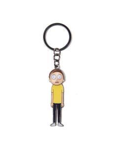 Rick & Morty - Morty With Movable Head Metal Keychain