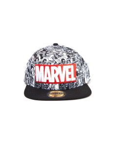 Marvel - Classic Red and White Logo Snapback