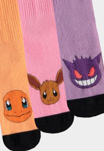 Pokémon - Sport Socks (3 Pack) - 35/38