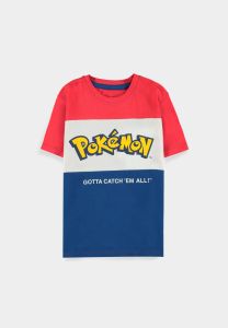Pokémon - Core Logo Cut & Sew - Boys Short Sleeved T-shirt - 98/104