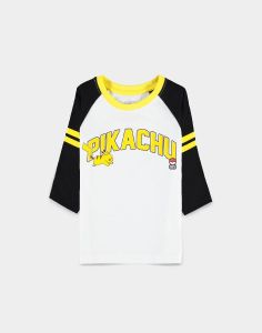 Pokémon - Running Pika - Girls 3/4 Sleeved T-shirt - 98/104