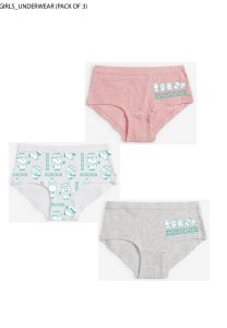 Minions - Underwear 3 Pack - Young Girls - 7/8 yrs